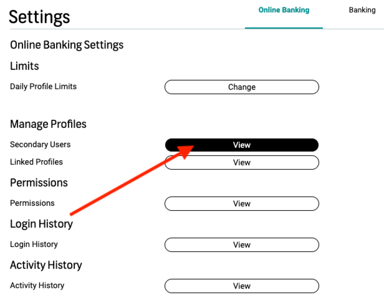 FNB Secondary User.